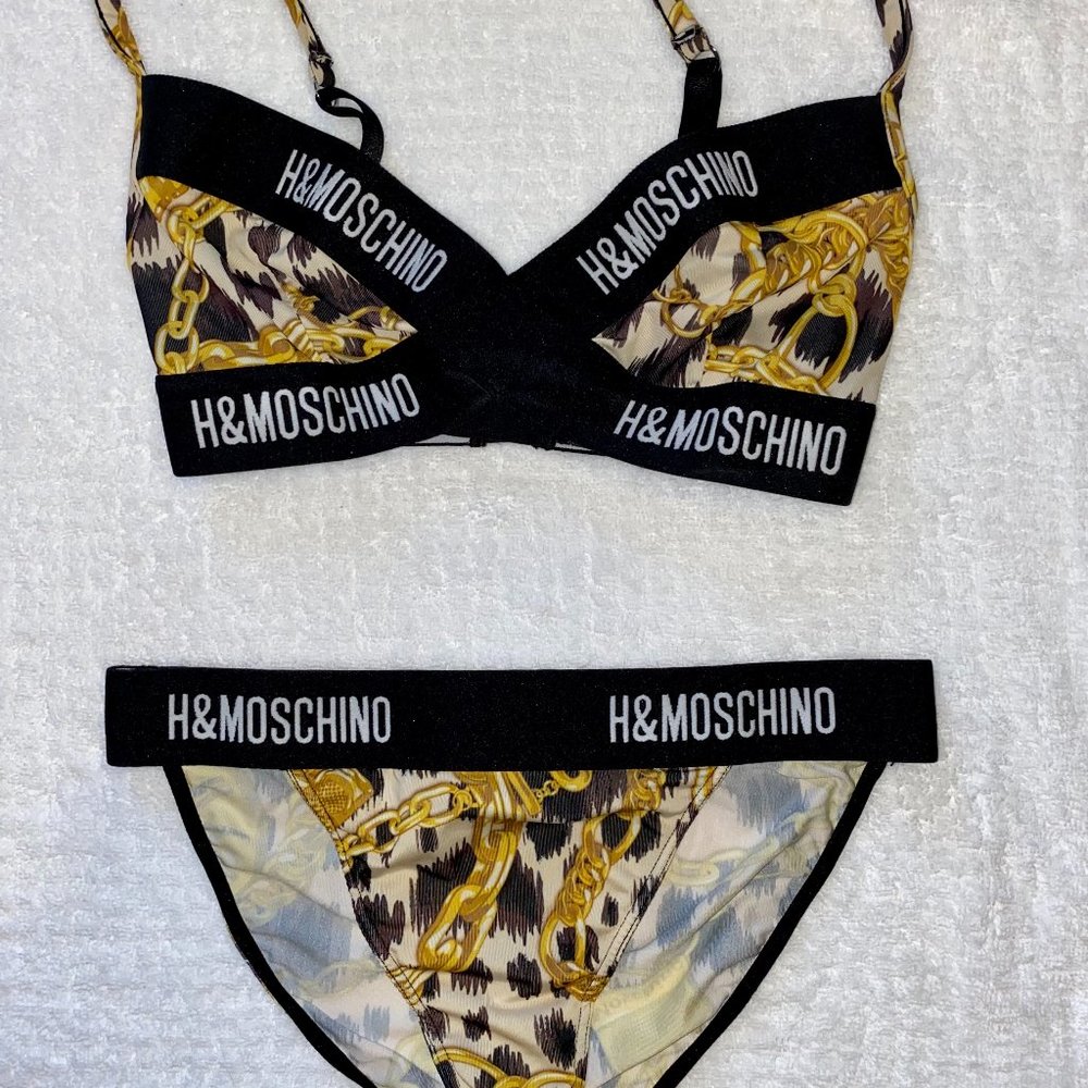 H&M X Moschino Limited Edition Bikini Set - XS